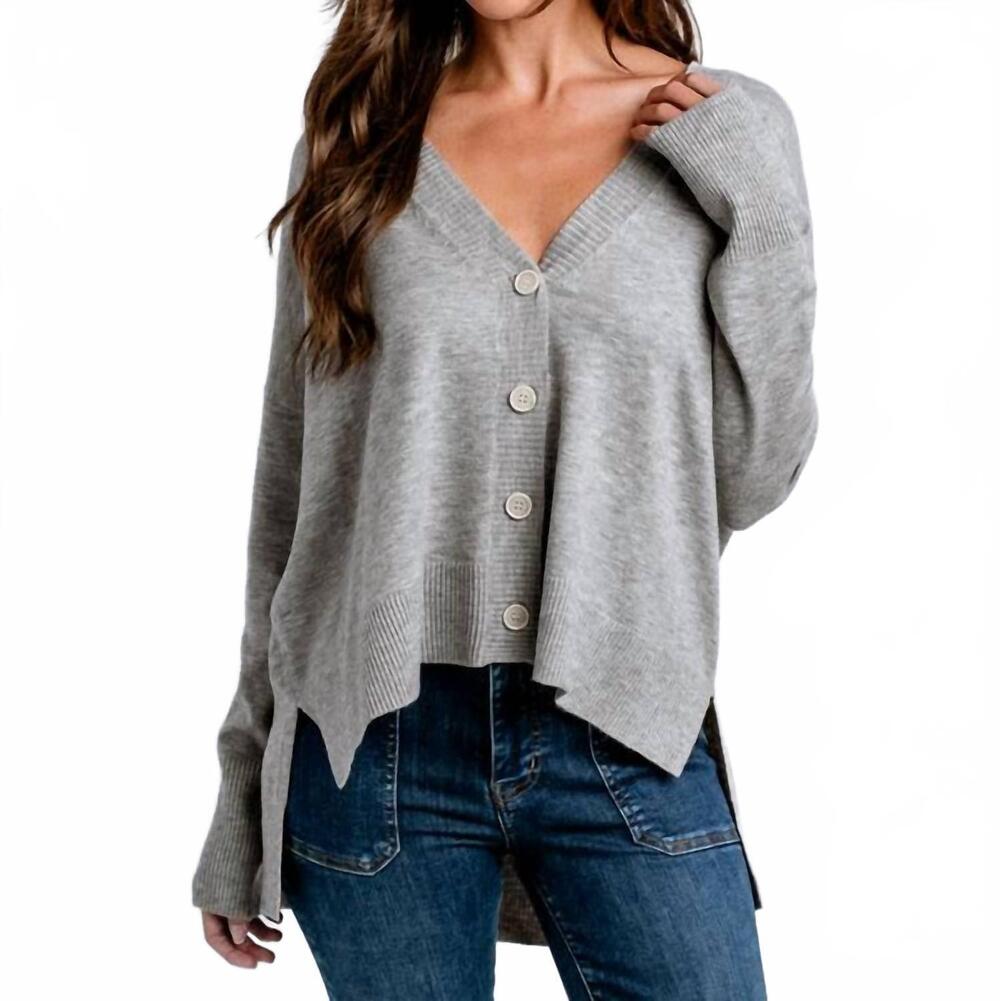 NEW KERISMA wagner cardigan in warm grey